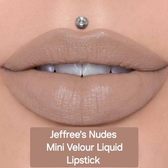 Jeffree Star Jeffree's Nudes Mini Velour Liquid Lipstick Vault Collection - Picture 1 of 9